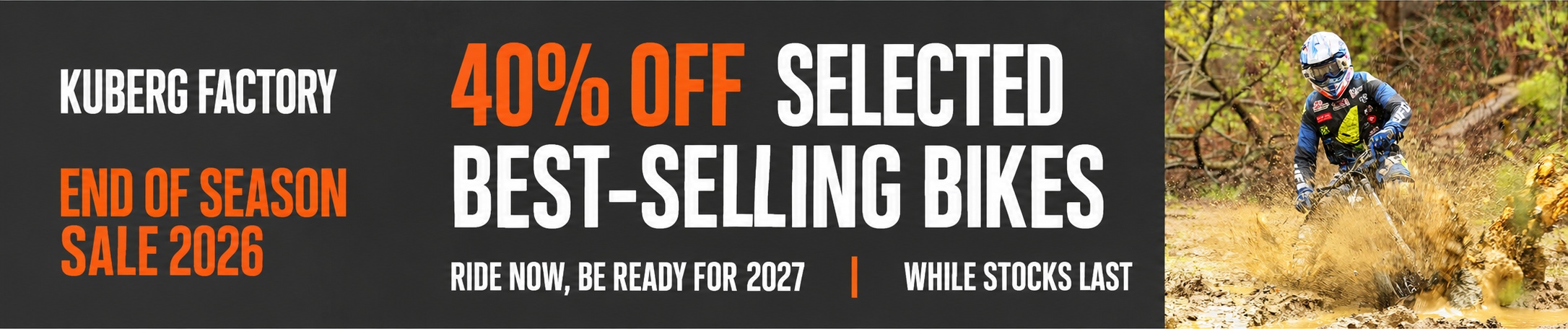 40% off selected best-selling bikes