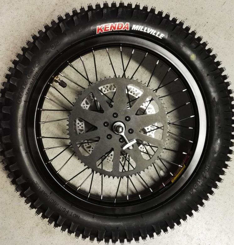 Cross: Rear wheel 16" 